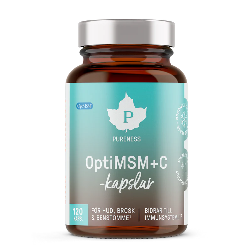 Pureness OptiMSM + C 120 kapslar - C-Vitamin