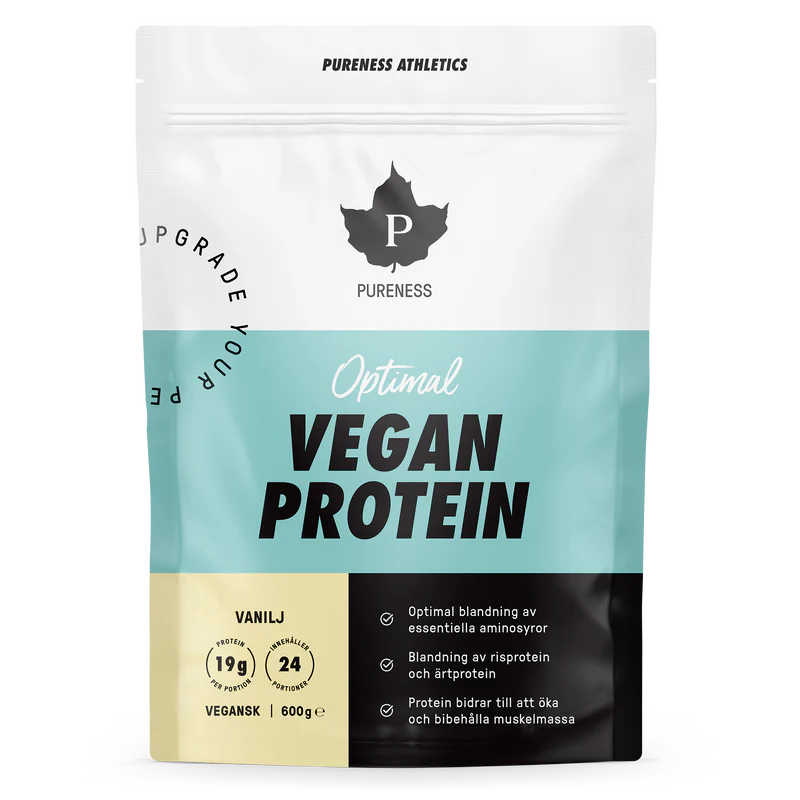 Pureness Optimal Vegan Protein 600g - Vanilj
